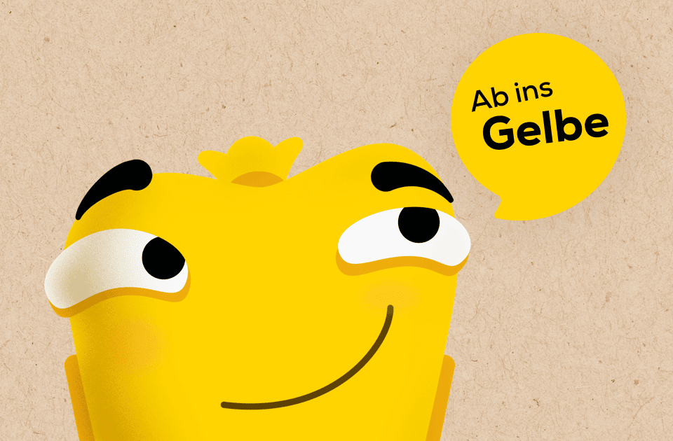 Ab ins Gelbe